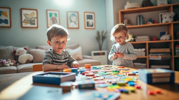 10 jeux créatifs à faire avec des enfants à la maison