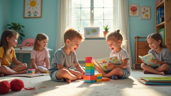 Activités ludiques pour enfants à domicile : 10 idées pour les divertir