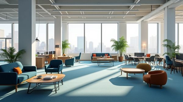 Choix varié de bureaux adaptés au télétravail