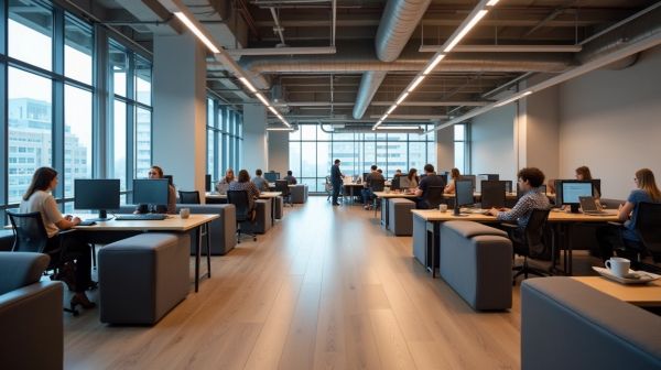 Choix varié de bureaux adaptés au télétravail
