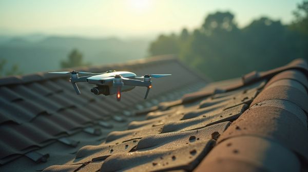 Nettoyage de toiture par drone : avantages et économies à prévoir