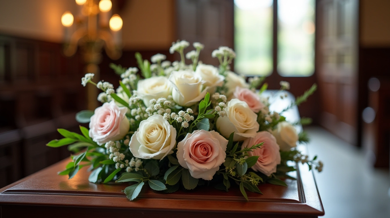 Que signifient les fleurs traditionnelles utilisées lors des obsèques ?
